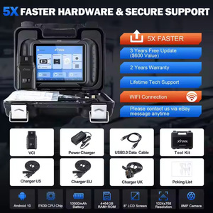 XTOOL D8W V2.0 WIFI tüm sistem teşhis araçları FCA DoIP ECU kodlama kodu çift yönlü <span class=keywords><strong>Test</strong></span> araba OBD2 tarayıcı ile 38 + sıfırlar