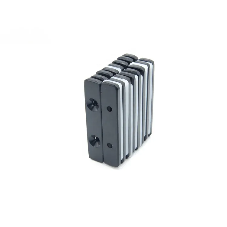 N42 N45 N50 N52 Square Countersunk Magnet used for motors Rare Earth Bar Neodymium Magnet