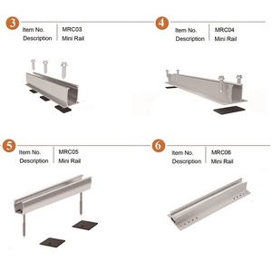Corigy Energy Panel Solar Racking Systems Techo simple Color Característica Nieve Normal Origen natural Tipo Mini Rail Producto - Product Image 2