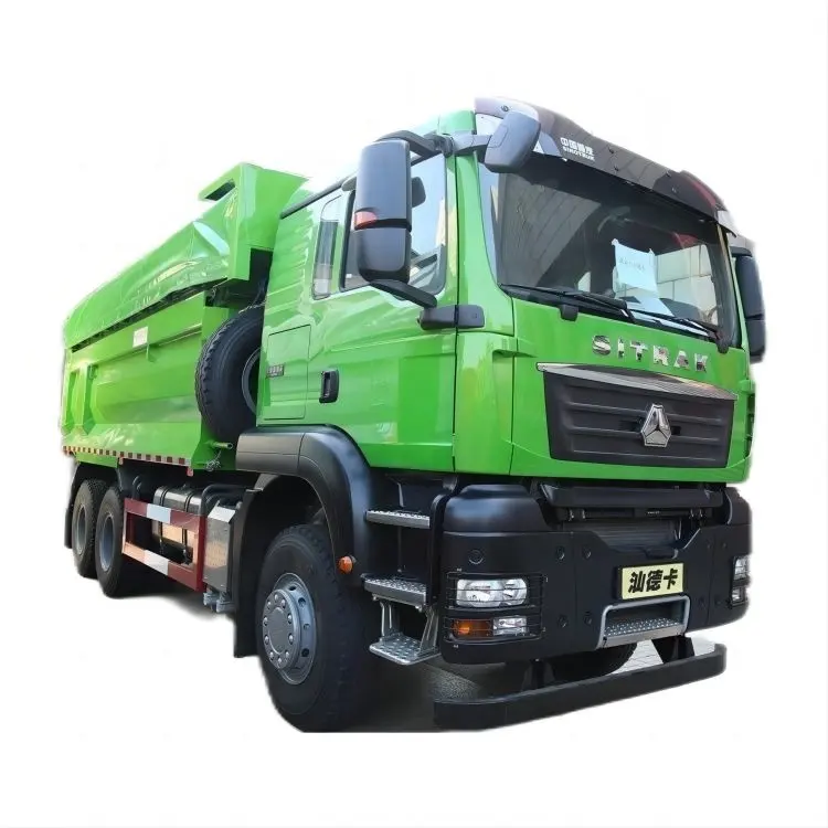 Stock spécial utilisé voiture neuve SinotruK 0 km Shandeka SITRAK G7H camion lourd 371 375hp 400 chevaux 6X4 camion à benne basculante