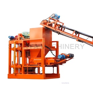 <strong>QTJ4</strong>-<strong>26C</strong> Concrete Hollow <strong>Block</strong> Making <strong>Machine</strong> for Business Ideas with Small Investment 2024 - Product Image 1