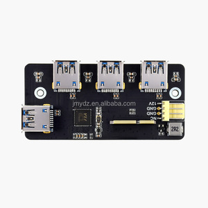 Ahududu Pi CM4 anakart PCI-E USB3.2 M.2 genişletme kartı PCI-E M.2 adaptör kartı