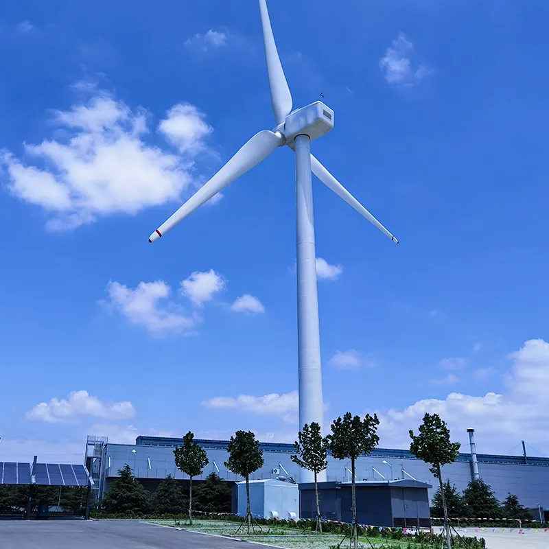 Avere energia libera in Stock 80KW 100KW turbina eolica modello orizzontale a bassa velocità per esterni