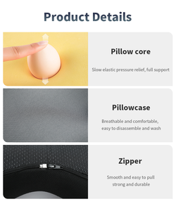 Горячая Распродажа геморроя Подушка кровообращение силиконовый копчик ортопедические подушки пены памяти подушки сиденья автомобиля - Product Image 5