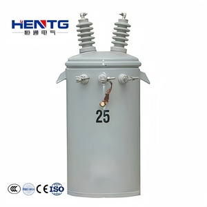 CSP trasformatore monofase a bagno d'olio per installazione a palo 333kva 15kva 132kv tensione di ingresso 220v 50Hz uscita frequenza 60Hz - Product Image 5