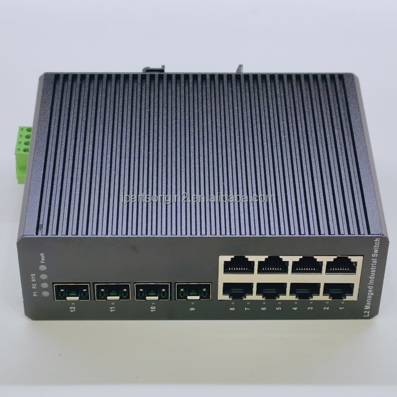 Black-PoE L2 Industrial Switch