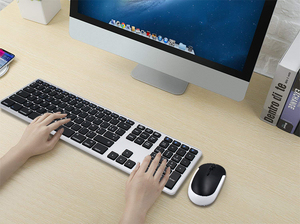 Oem Arabic Azerty Arabic bluetooth <strong>Keyboard</strong> with Number Pad for samsung galaxy Tab Pc Pad Android Tv - Product Image 5