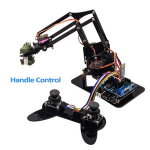 LAFVIN 4DOF Acryl spielzeug Roboter Mechanische Arm klaue Kit für R3 DIY Roboter mit Online-Tutorial für Arduino