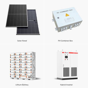Atess混合太阳能系统完成100Kw 125Kw 140Kw 150Kw商用离网太阳能系统 - Product Image 3