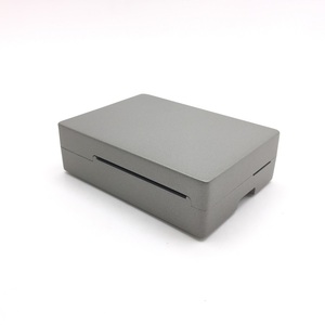 Carcasa de Metal para Raspberry pi 4, carcasa de aleación de aluminio