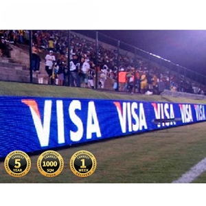 P10 LED-Stadion im Freien Bildschirm Indoor Sports Perimeter LED-Modul Anzeige Fußballplatz Courtside Led Billboard Panel - Product Image 6
