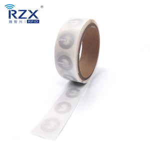 ステッカーラベル用のプログラム可能なISO14443A HF 13.56mhzウェットインレイ電子RFID NFCウェットインレイ - Product Image 3