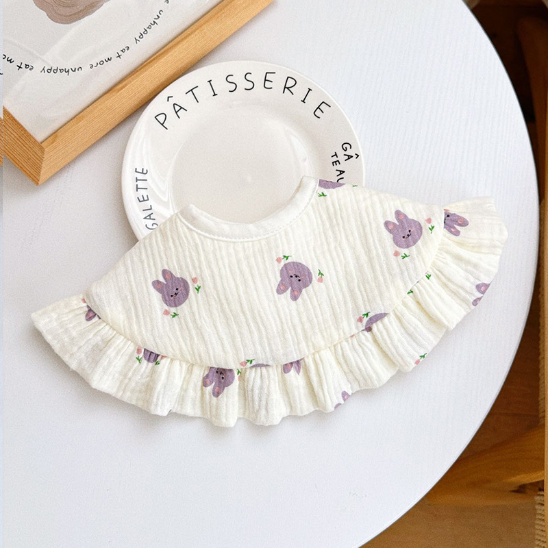 Mantón crepe conejo morado-impermeable