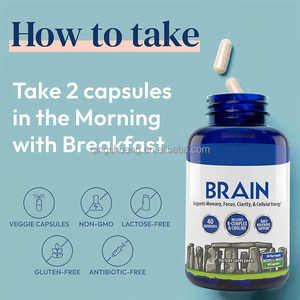 OEM Brain Supplement Verbessern Sie das Gedächtnis und konzentrieren Sie die Gehirn kapseln - Product Image 4