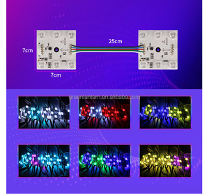 Nuovo DC12V 2818 IC 3030 RGBW indirizzabile LED modulo pannello luminoso diffuso programmabile WS2818B Pixel decorazione stringa luminosa - Product Image 6