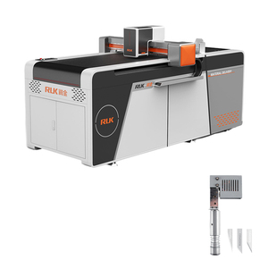 RUK Control Cutting Machine Custom Ticket Cutting Machine Oscillating Blade Flatbed <strong>Cutter</strong>
