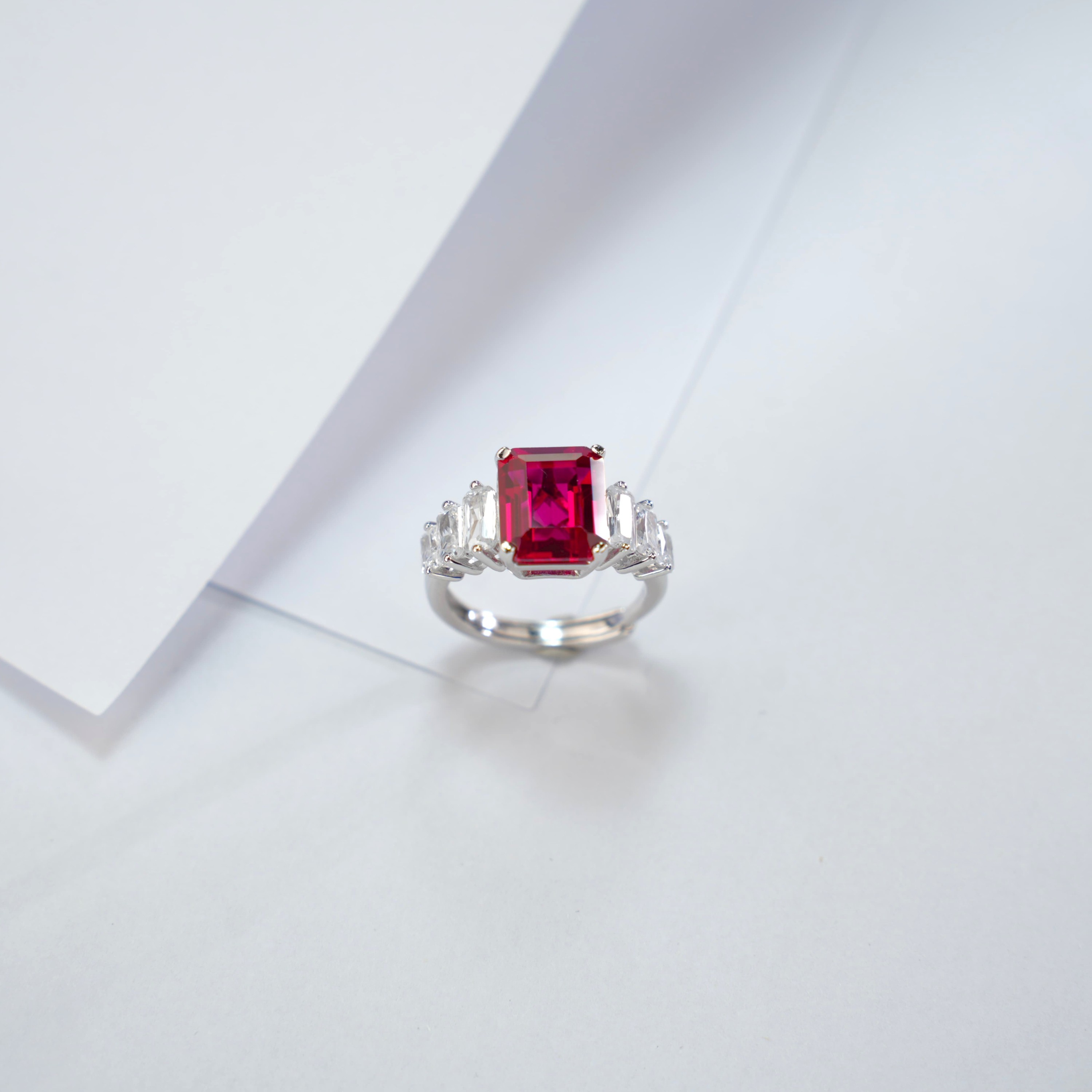 Stylish Ruby Ring