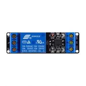 Acoplamiento de luz 5V Módulo de relé de 1 canal Disparador de bajo nivel Optoacoplador Módulo de relé de aislamiento para Raspberry PI /Arduinos