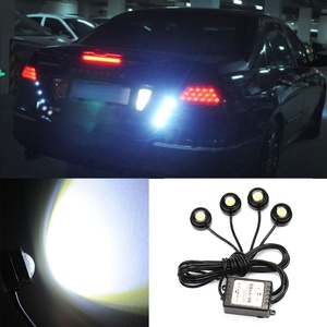DC 12V 4in1 <strong>LED</strong> Car Emergency Strobe Lights DRL Wireless Remote Control DRL Kit Auto Accessories <strong>Hawkeye</strong> Flash Driving Lamps - Product Image 6