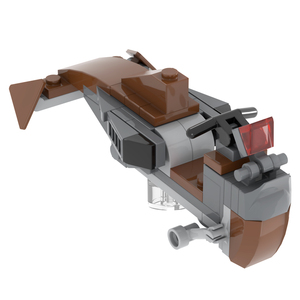 スペースウォーズフリットノットスピーダーバイクMOCMOOXIMOC2068映画おもちゃシリーズ<span class=keywords><strong>DIY</strong></span>キッズボーイガールズおもちゃビルディングブロックレンガ
