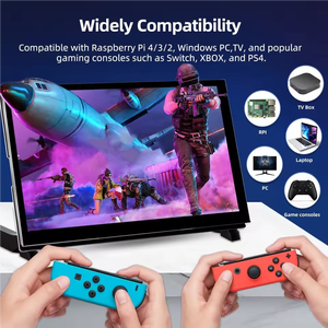 Kit de pantalla táctil capacitiva, módulo LCD, Monitor táctil con puerto HD de 7 pulgadas para Raspberry Pi 4