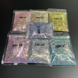 גבוהה Sparkle ורוד ססגוני הולוגרפי גליטר אבקה לערבב בתפזורת נייל אמנות שמנמן גליטר עבור איפור