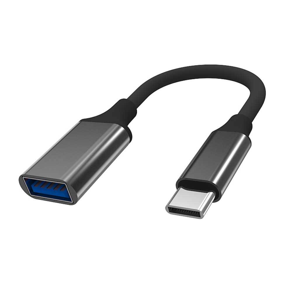 USB 3,0 tipo C OTG cable Negro