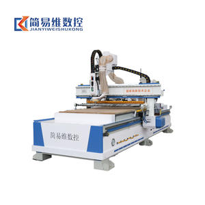 JYW-F16 Einzels pindel CNC Router NC Studio Mach3 Siemens Syntec Steuerungs systeme 9KW Verbrauch Automatisches Werkzeug für Holz Neu