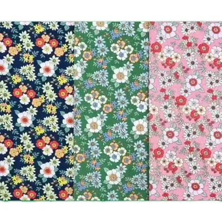 Flor Péssego Frutas Verão Seta Impresso em Pétala Assinatura Algodão Tecido Fat Quarter Costura Quilting Vestuário Artesanato Decoração