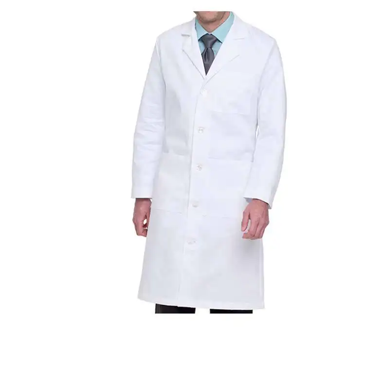 Medical Coat Lab Hospital Long Sleeve Unisex Medical Coat For Medical Coat Doctor Lab Clothes Dental Clinic Dress