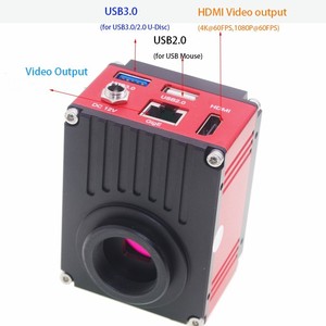 กล้องจุลทรรศน์วิดีโอดิจิตอล4K UHD - Sensor USB3.0กล้อง4K C-mount กล้อง CCD กล้องจุลทรรศน์อิเล็กทรอนิกส์ - Product Image 6