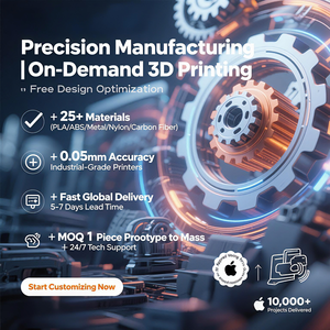 定制SLA SLS FDM模型设计硅模具成型光敏树脂尼龙塑料快速原型3D打印服务 - Product Image 6