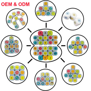 2024 Factory Custom Giant 8 cm Soft EVA Foam Throwing Dice With Colored Dots for Craft Kids Toy <strong>Game</strong> Exercise - Product Image 6