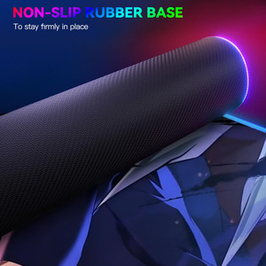 Ngọn Lửa Rắn Loạt Phim Hoạt Hình Nhật Bản Phong Cách Anime In Tùy Chỉnh Chuột Chơi Game Pad, Chuột Chơi Game Pad Chiếu Sáng RGB 800x300 - Product Image 3