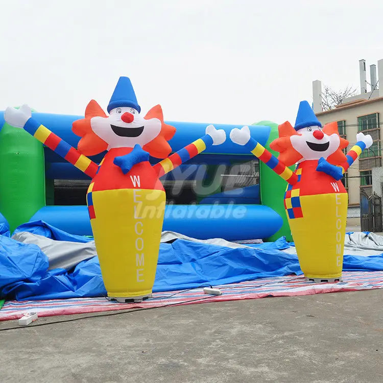 Clown Reclame Opblaasbare Lucht Danser Man Air Blower Dancing Man Voor Decoraties