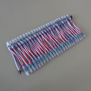 WS2811 LED RGBピクセルモジュールストリングライト12mm5V卸売防水IP68フルカラープログラマブルスマートピクセルクリスマスライト - Product Image 2