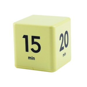 Cube Timer Küchen timer Übung Workout Schwerkraft sensor Flip Timer für Zeit management und Countdown-Einstellungen
