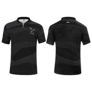 OEM Custom Snooker Player 3D Print 1/4 Zipper <strong>Shirts</strong> Billiard Team <strong>Shirts</strong> for Men Pool Table Tournament Snooker Jersey - Product Image 1