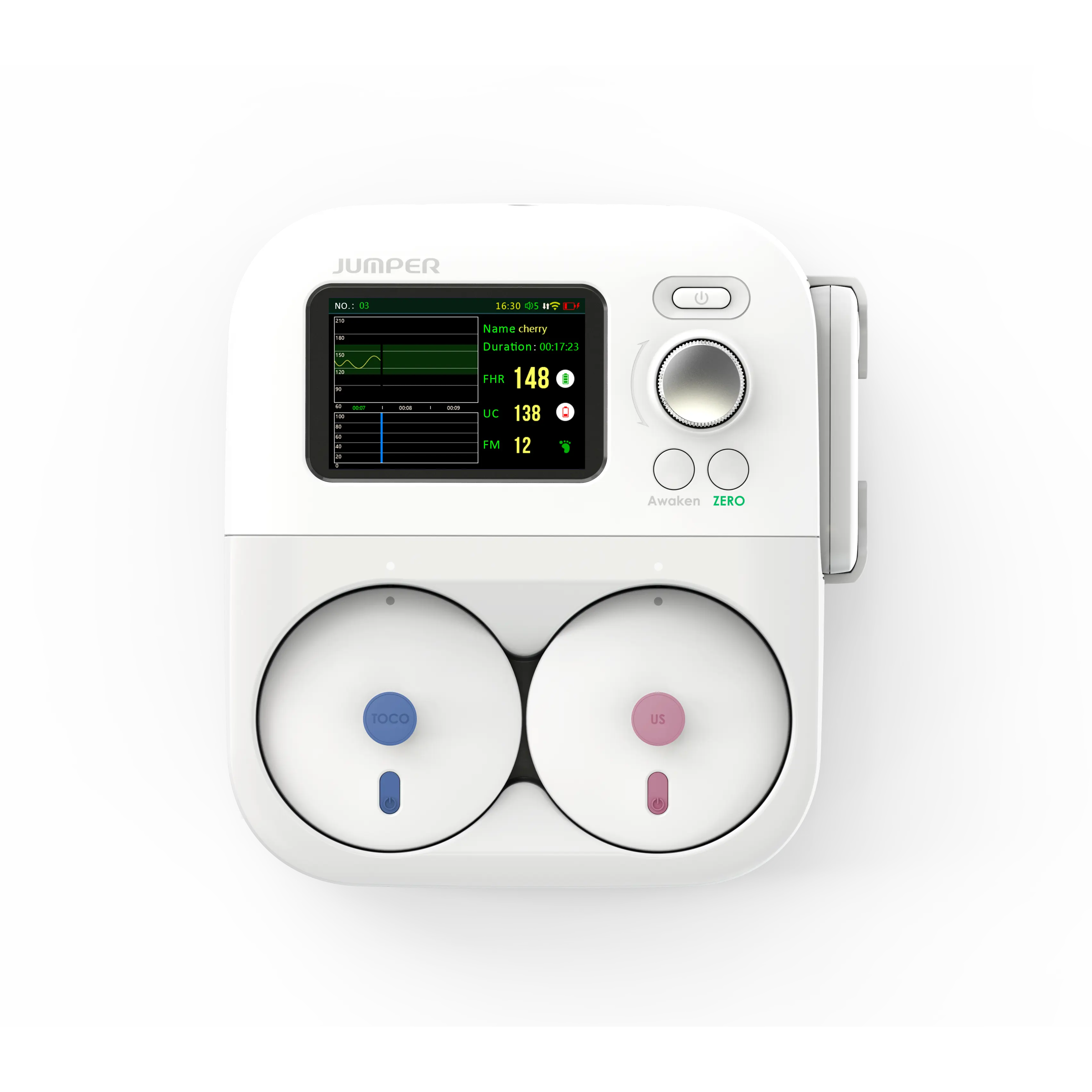 JUMPER JPD-300E Low Price Baby Heartbeat CTG Wireless Fetal Monitor Machine