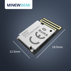 MS88SF31北欧nRF52840Bluetooth低エネルギーモジュールBLE5.2 PCBアンテナ48 GPIO、USBインターフェースサポートNFC