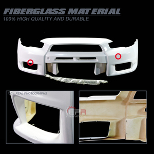 Fiber Glass Car Parts for <strong>EVO</strong> <strong>10</strong> VRS Style Wide Ver. Front Bumper Unit