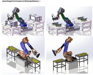 Customized Robot for Welding Handling Palletizing Painting Grinding System <strong>Programming</strong> 6 Axis Robotic Automatic Welder with Rail - Product Image 3