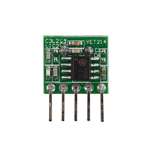 315/433MHZ RFrfワイヤレス受信機モジュール、RFワイヤレス受信モジュール (スーパーヘテロダイン) 、衛星受信機モジュールYET205B-630 - Product Image 3