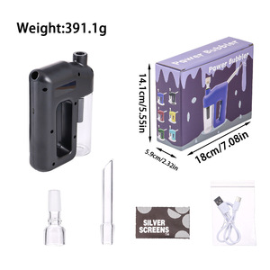 Mới cầm tay có thể sạc lại <span class=keywords><strong>mini</strong></span> nhựa Hộp Quà Tặng xách tay Windproof tối giản điện hookah súng - Product Image 2