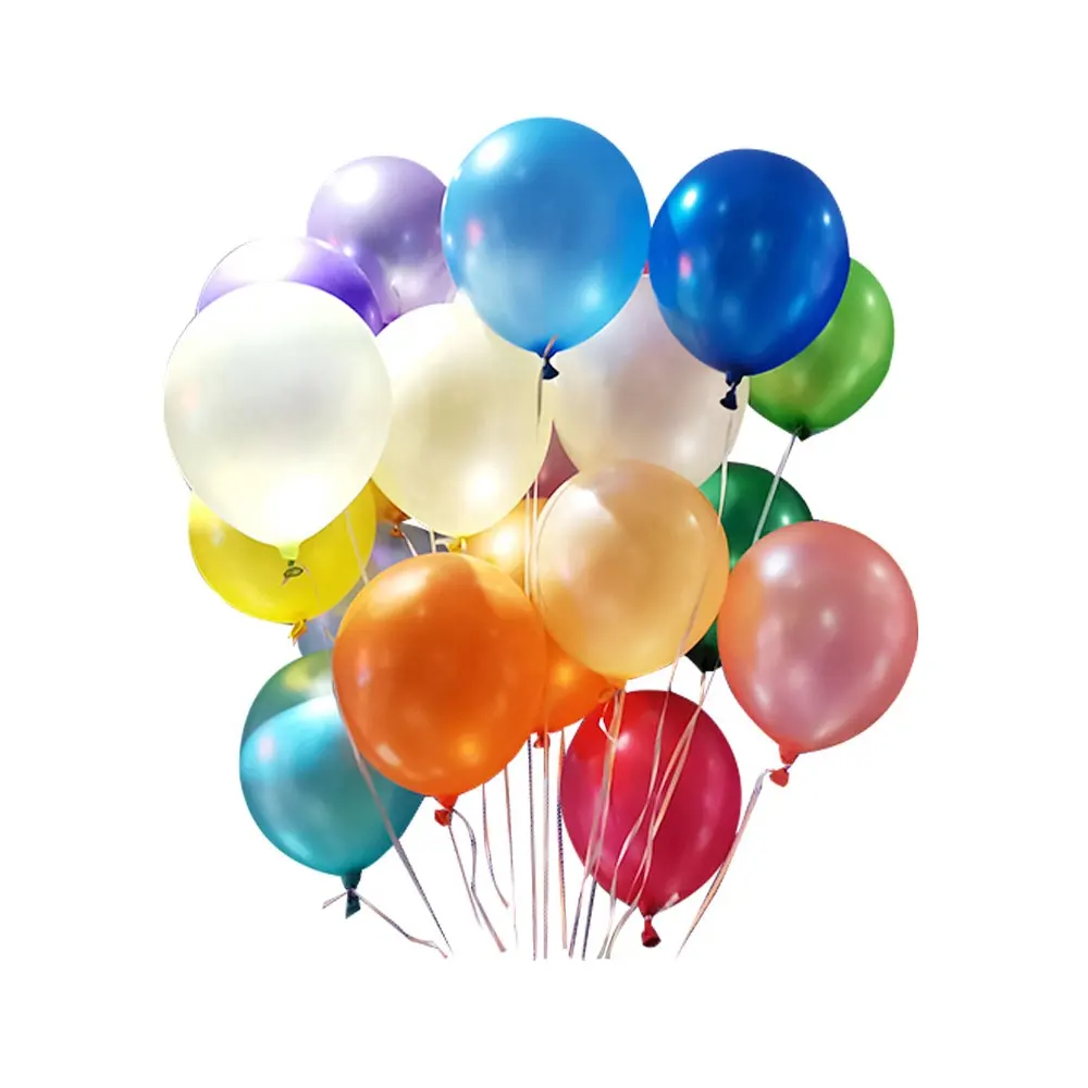 látex Natural para niños, globos de helio de látex Natural Biodegradable para decoración de fiesta, surtido, venta al por mayor