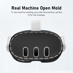 Silicone VR Case Protector for <strong>Quest</strong> 3 Accessories Washable Scratch Resistant Case Front Cover Extended - Product Image 6