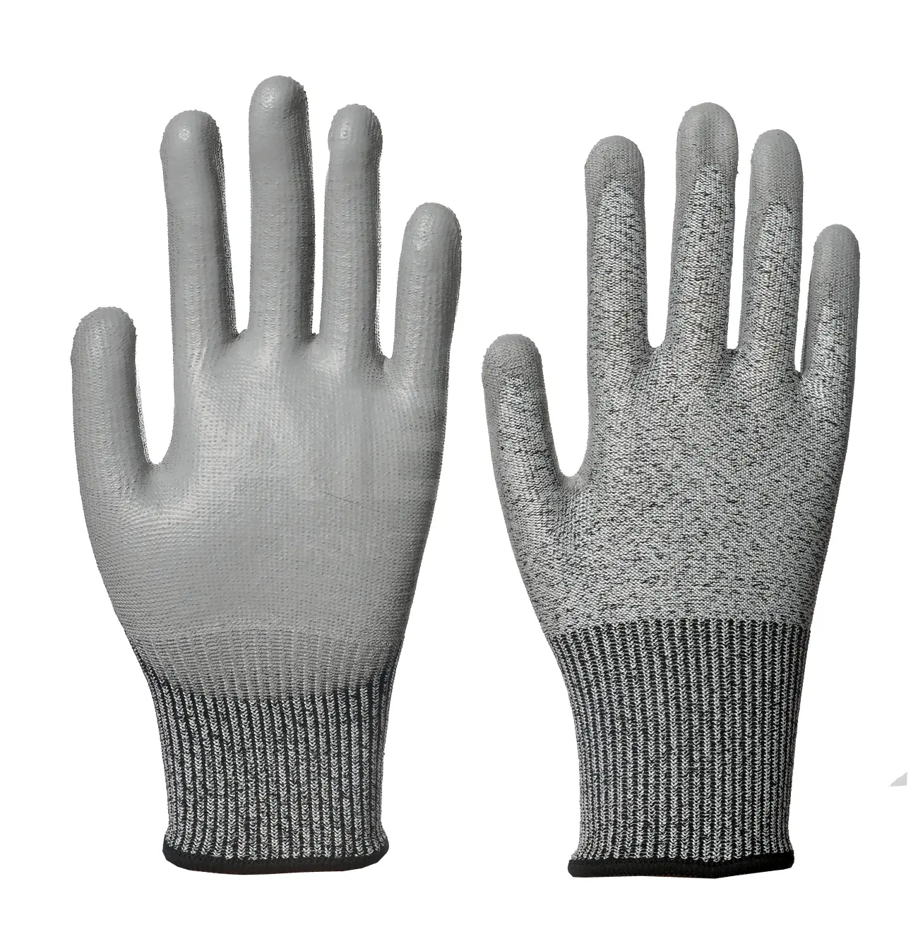 Revestimiento negro para damas ESD linerwork nivel-5 herramientas de alambre Sierra de carbono de vidrio antideslizante con guantes de capa al por mayor cortados