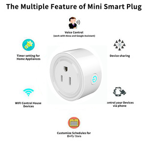 Tuya สมาร์ทซ็อกเก็ต US 16A AC100-240V WiFi + RF433 ปลั๊กอัจฉริยะปลั๊กไฟ - Product Image 3