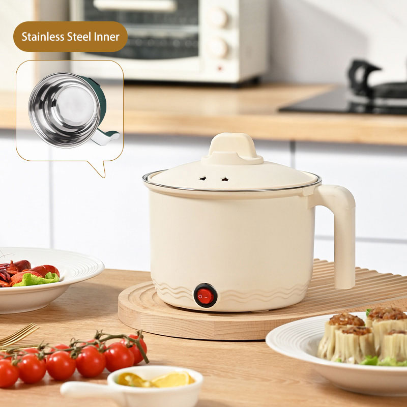 White/Stainless Steel inner