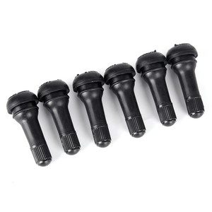 OEM 5pcs רכב צמיג ואקום זרבובית גומי ללא פנימית TR413 רכב שסתום עם אבק כיסוי